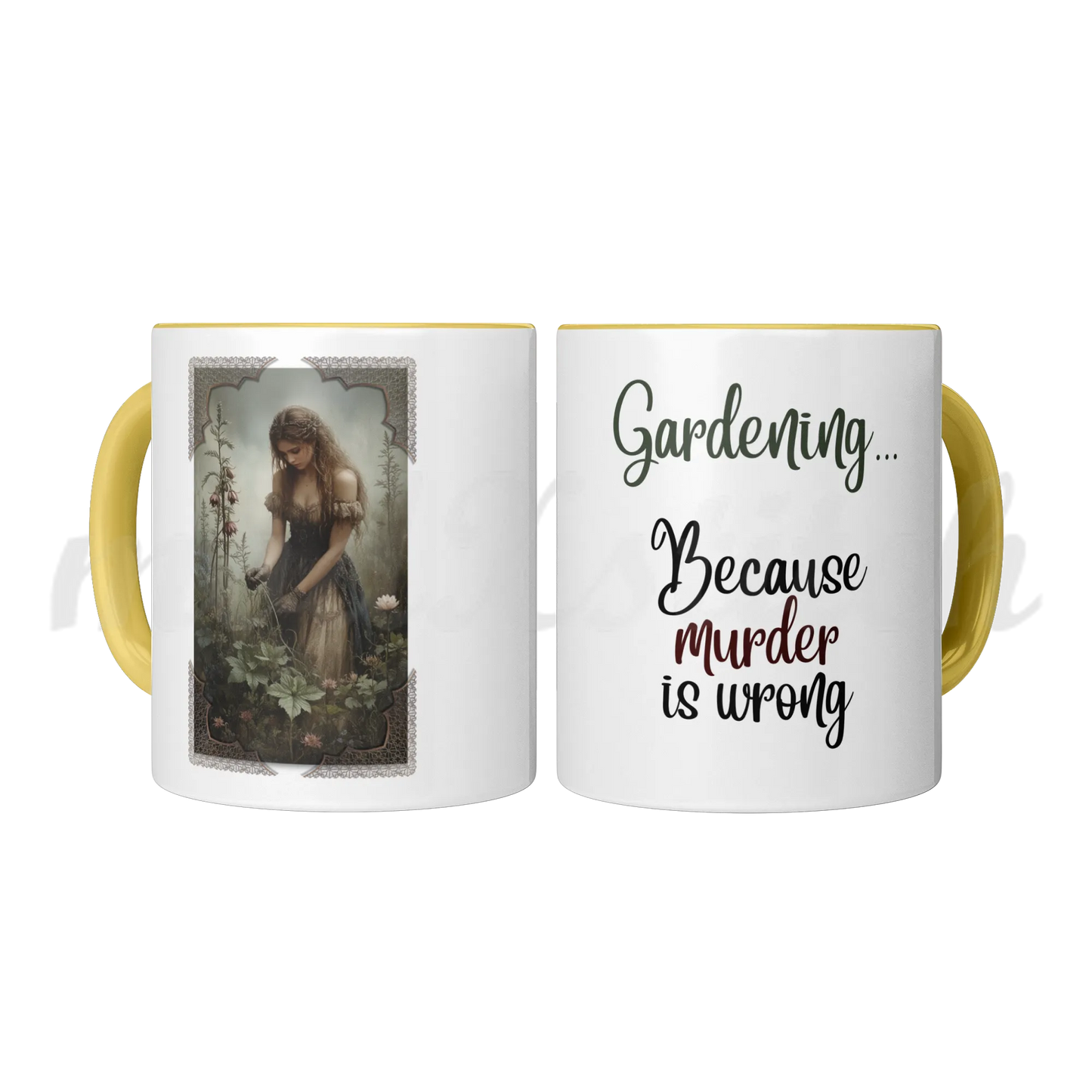 Gardening... Accent Mug 11oz