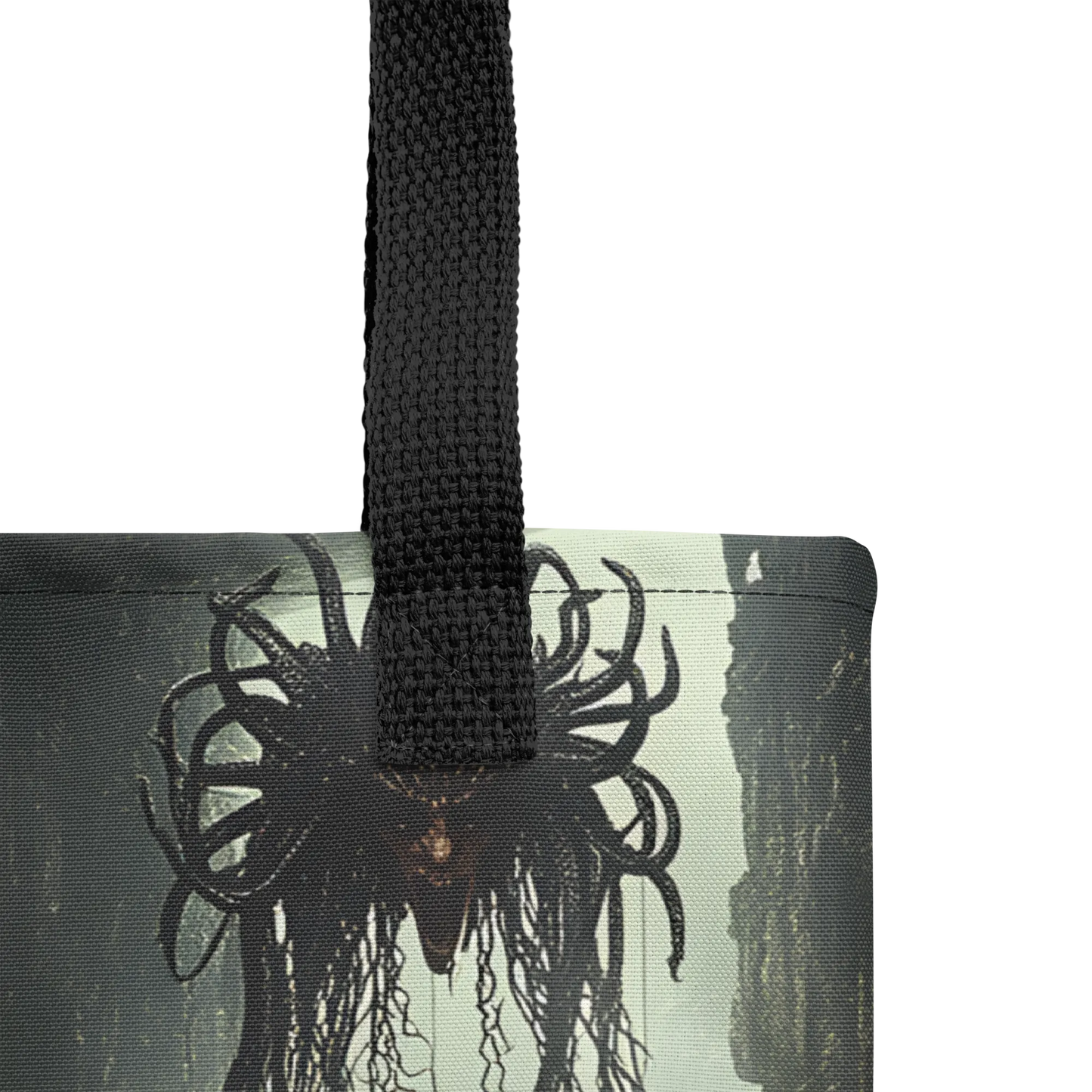 Birth of Medusa tote bag all over print