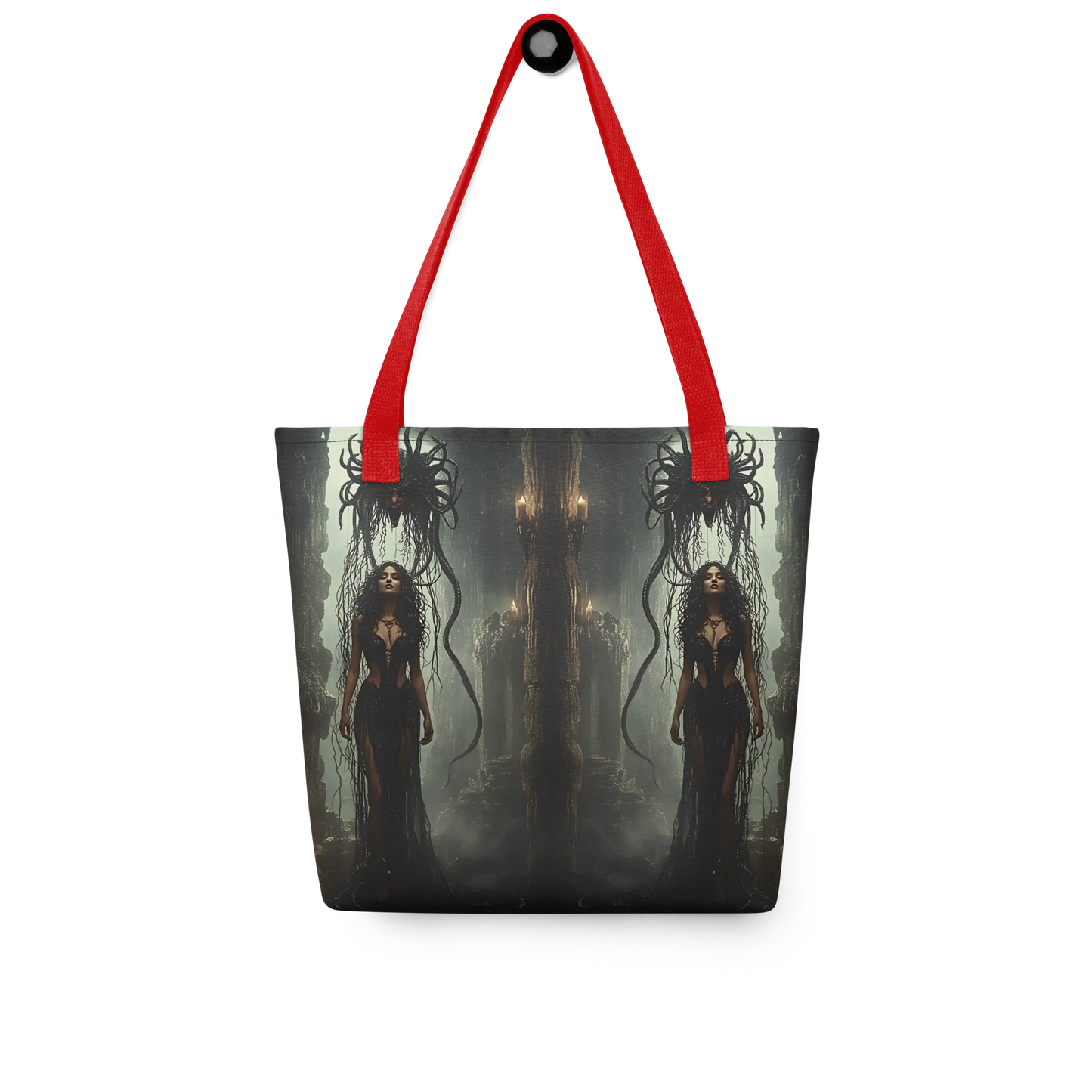 Birth of Medusa tote bag all over print