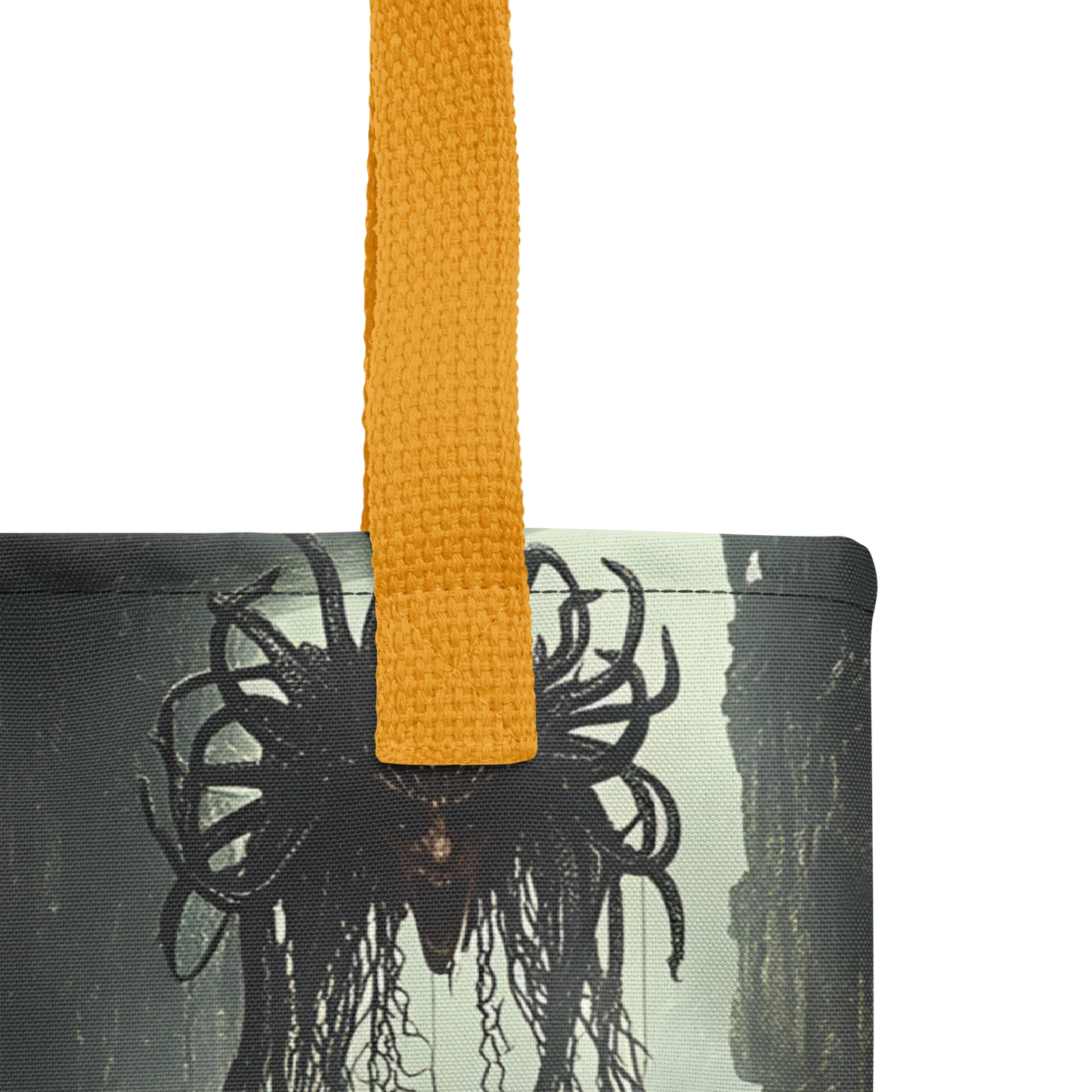 Birth of Medusa tote bag all over print