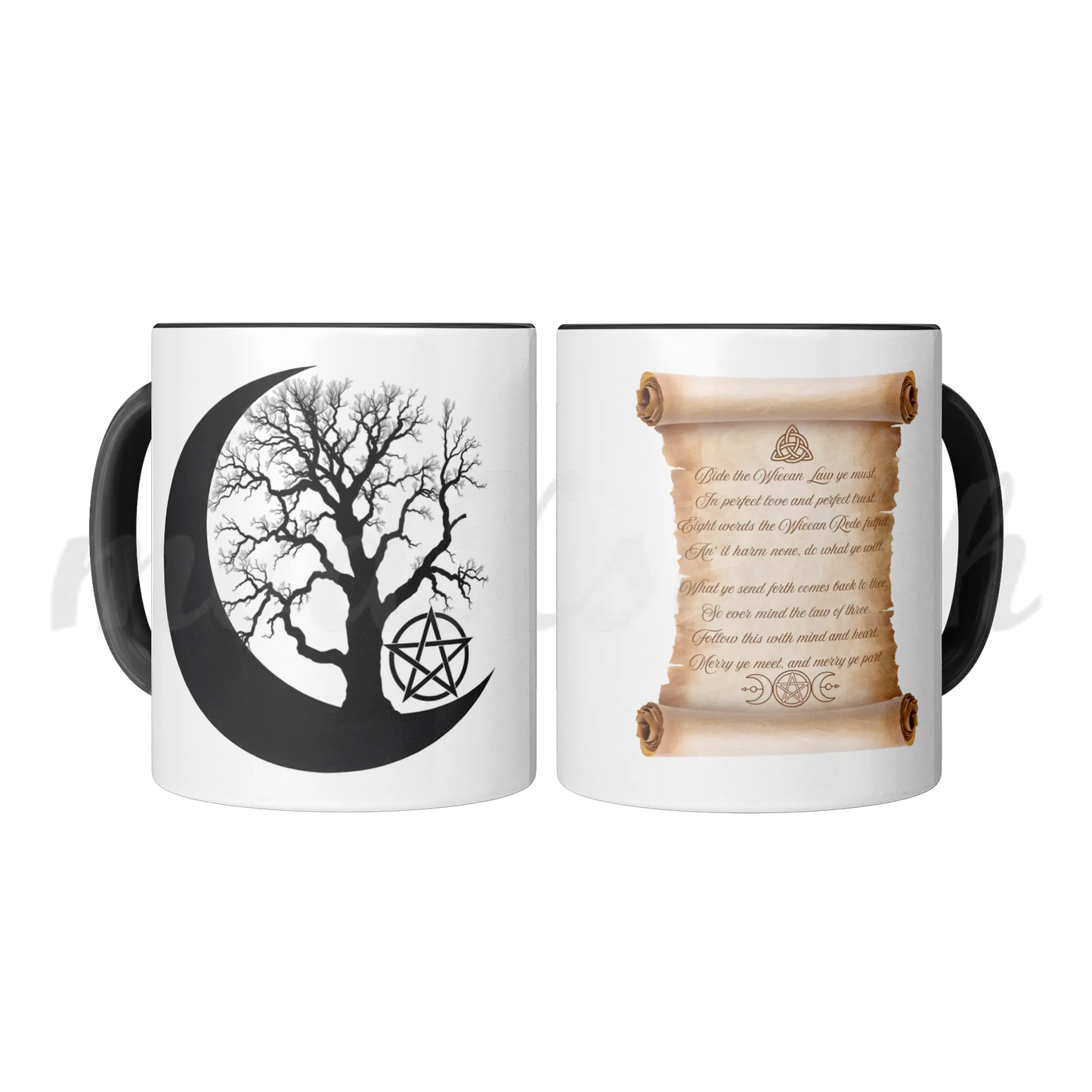 Witch's Moon Accent Mug 11oz