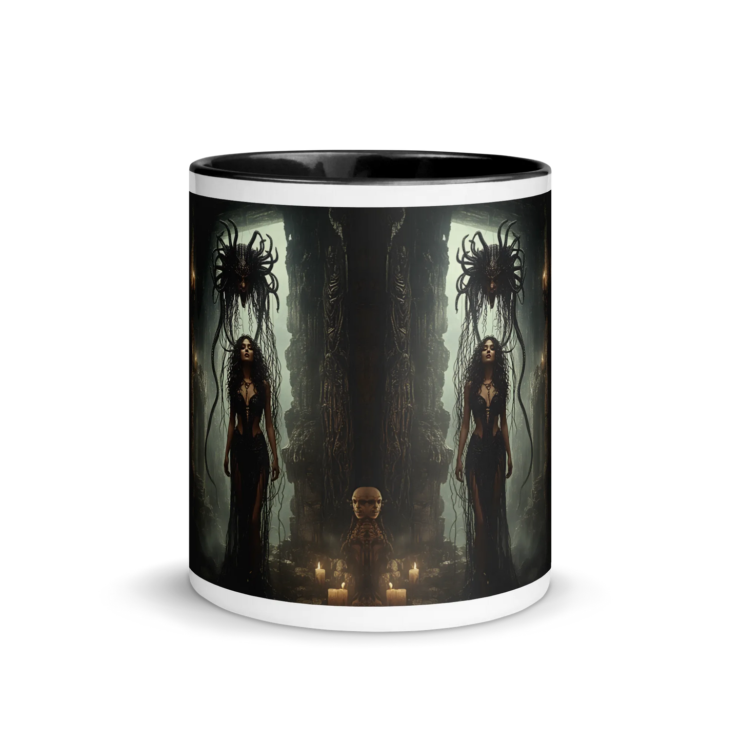 Birth of Medusa coloured mug