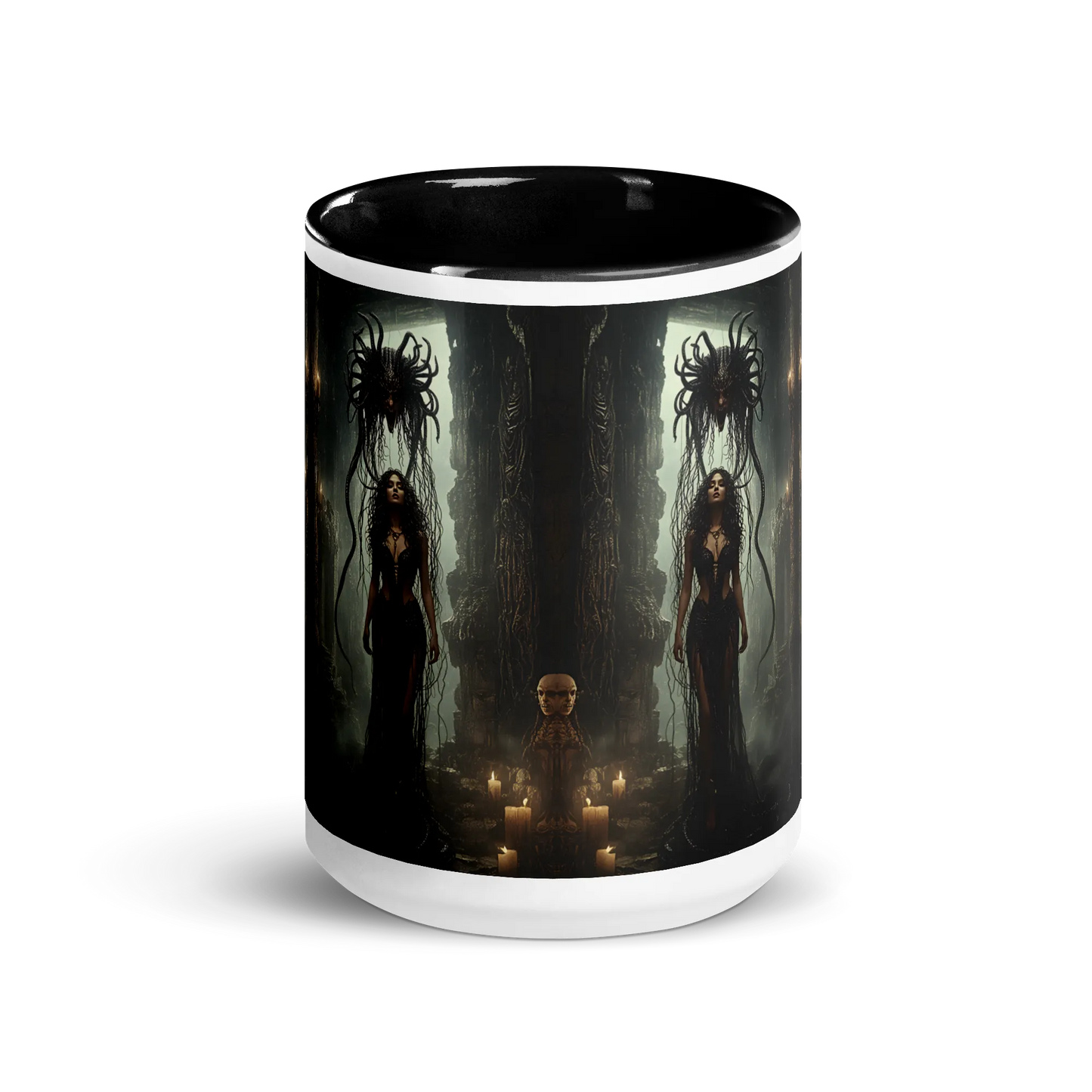 Birth of Medusa coloured mug