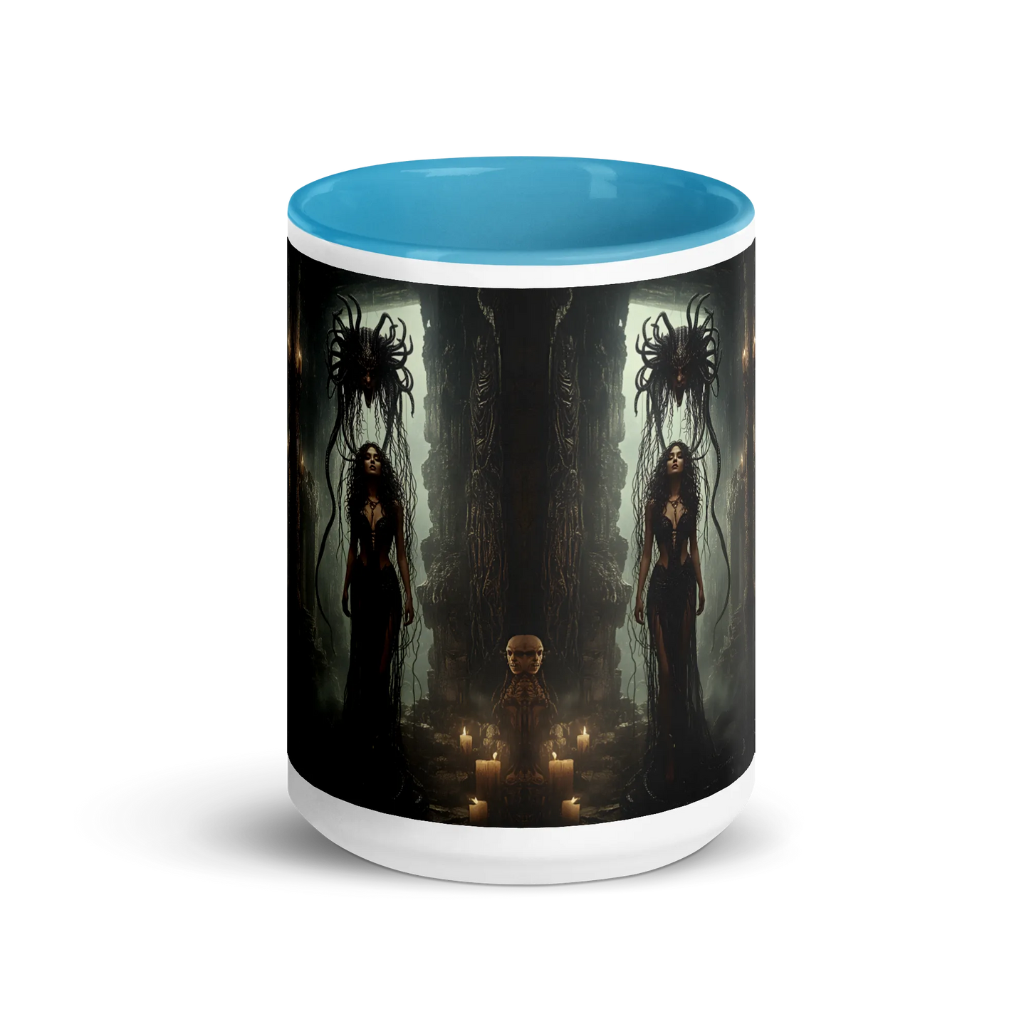 Birth of Medusa coloured mug