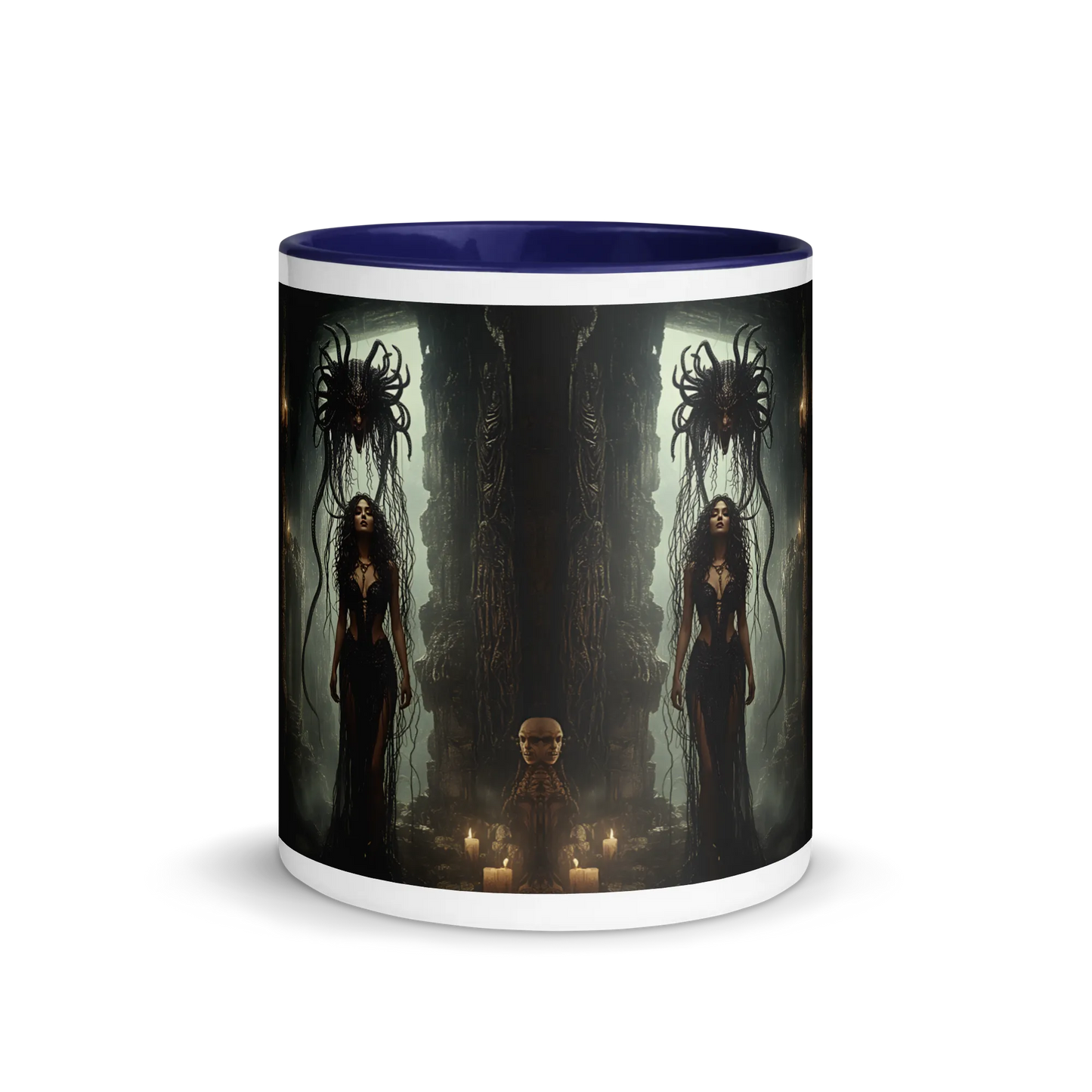 Birth of Medusa coloured mug