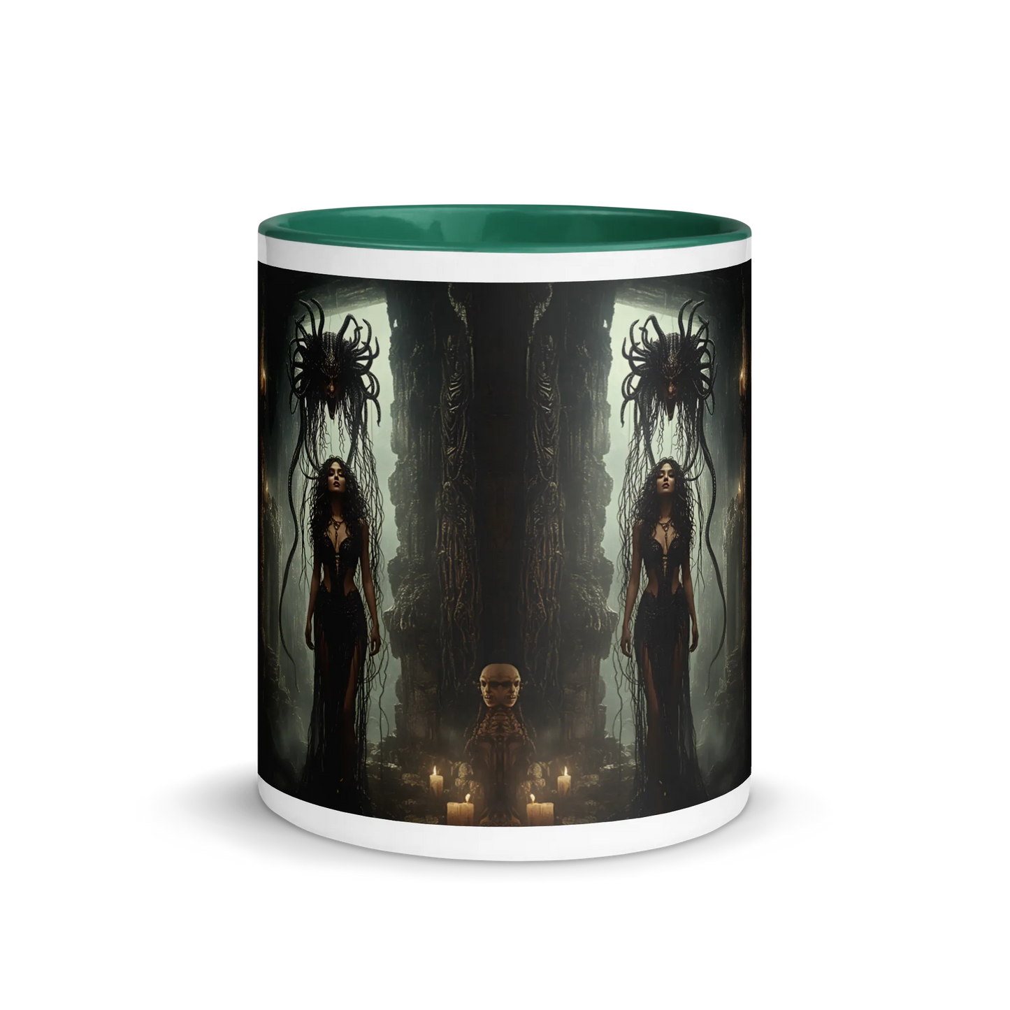 Birth of Medusa coloured mug
