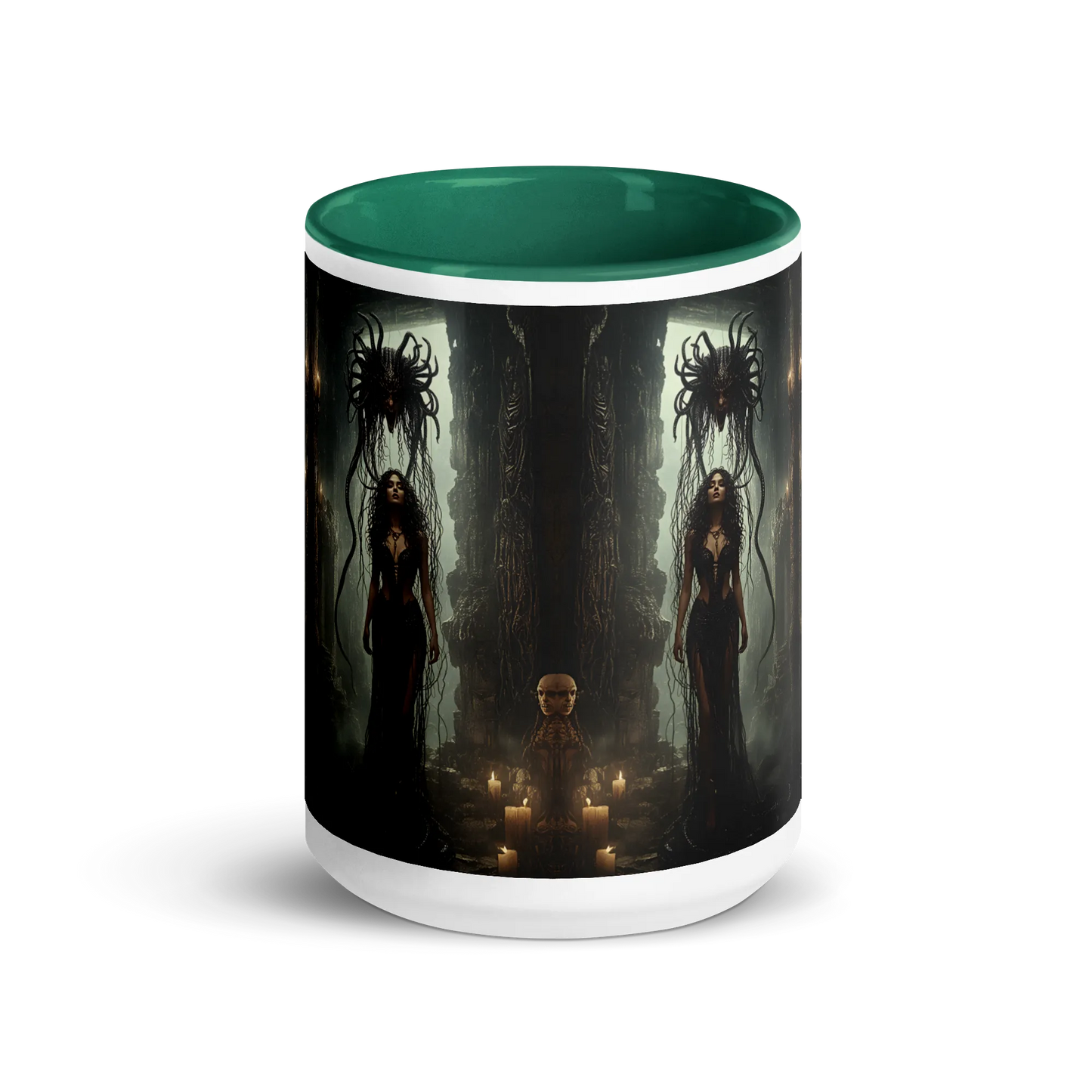 Birth of Medusa coloured mug