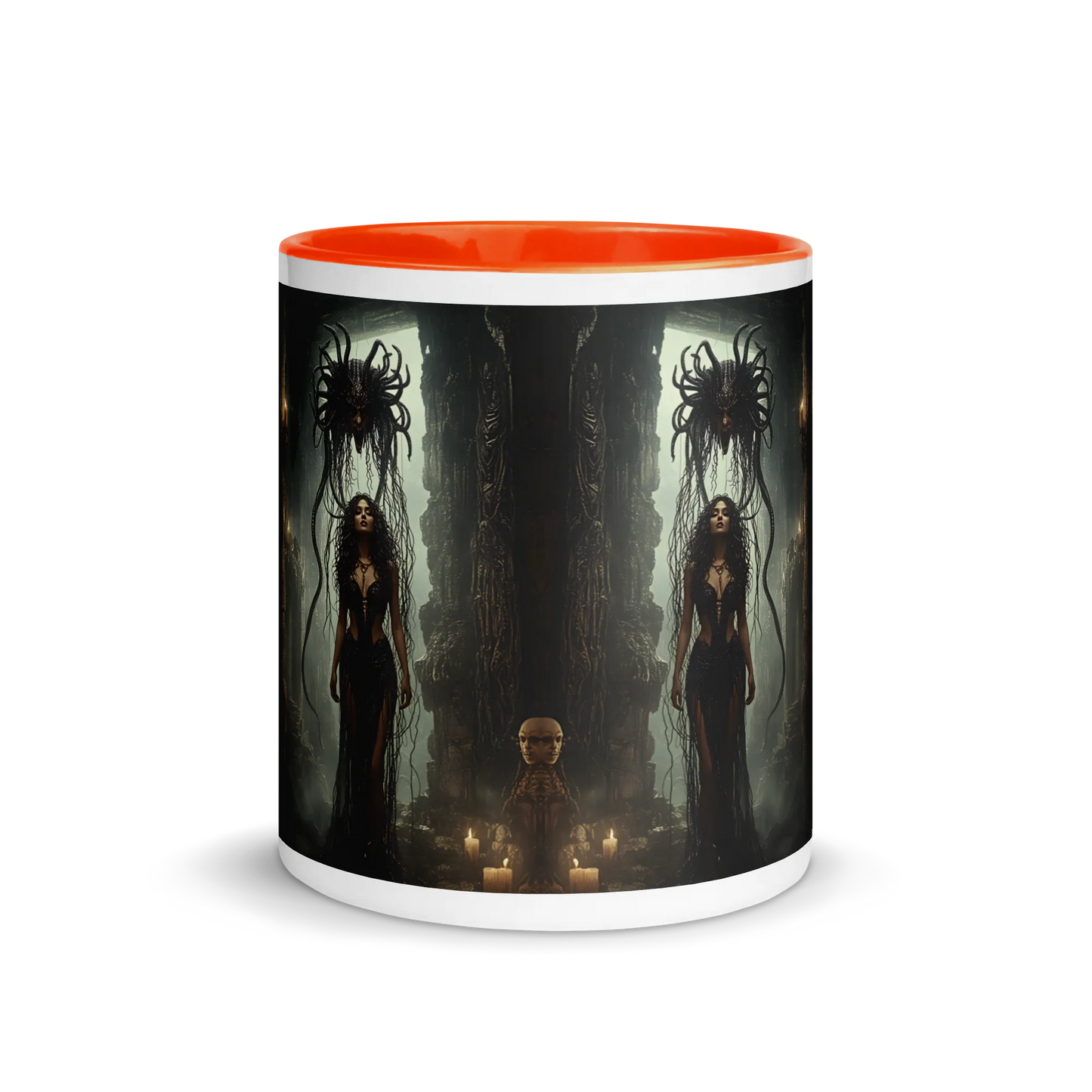 Birth of Medusa coloured mug