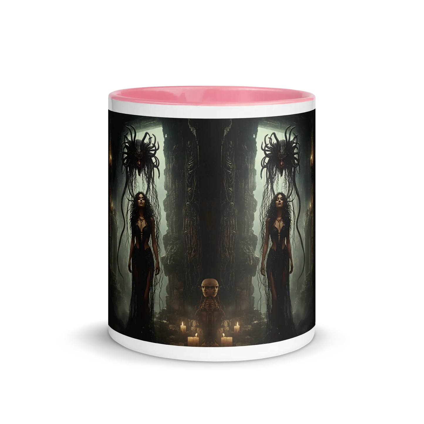 Birth of Medusa coloured mug