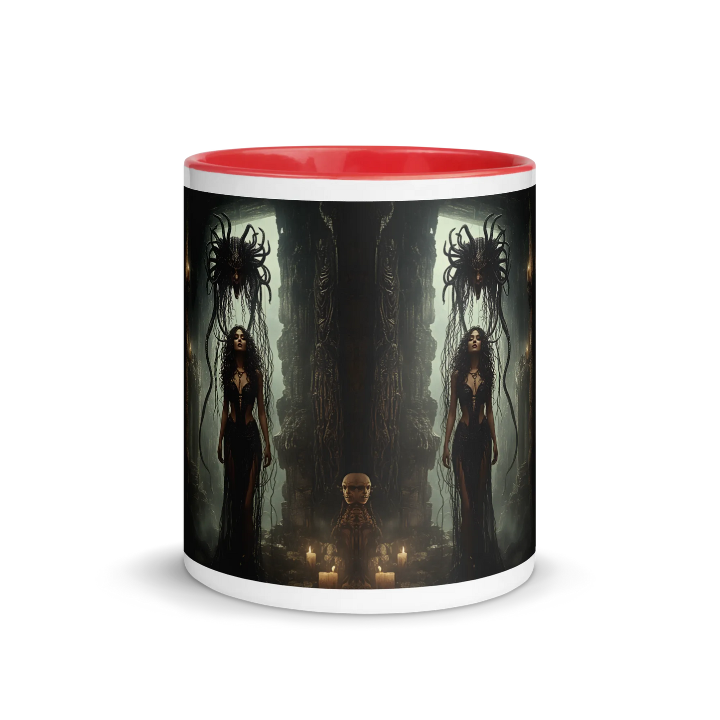 Birth of Medusa coloured mug
