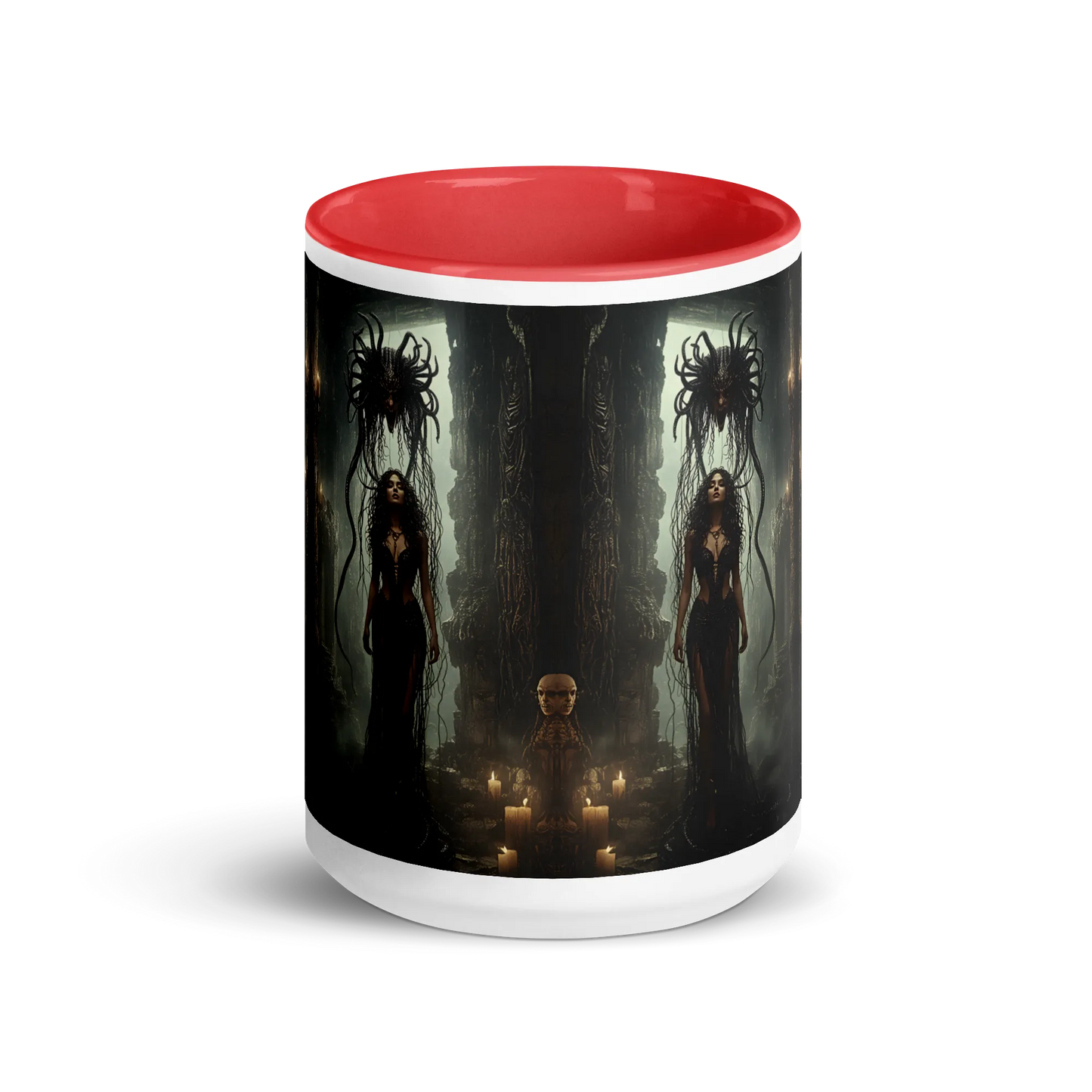 Birth of Medusa coloured mug