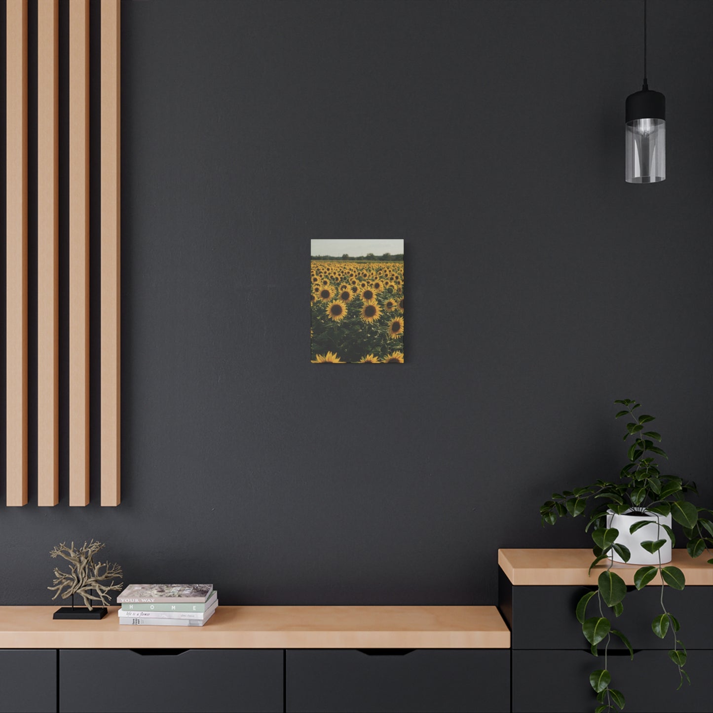 Sunflower Field Canvas Wall Art