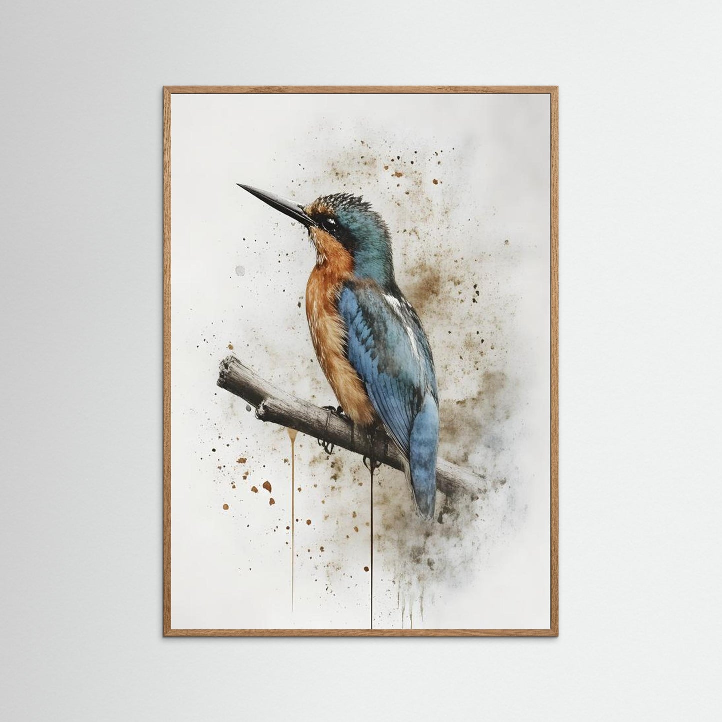 Spirit of the Kingfisher  framed / unframed print
