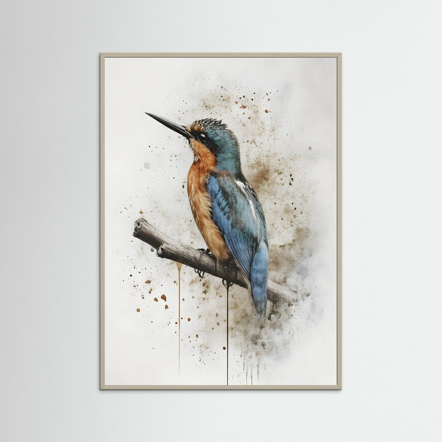 Spirit of the Kingfisher  framed / unframed print