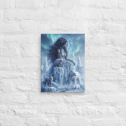 Arctic Goddess canvas wall art