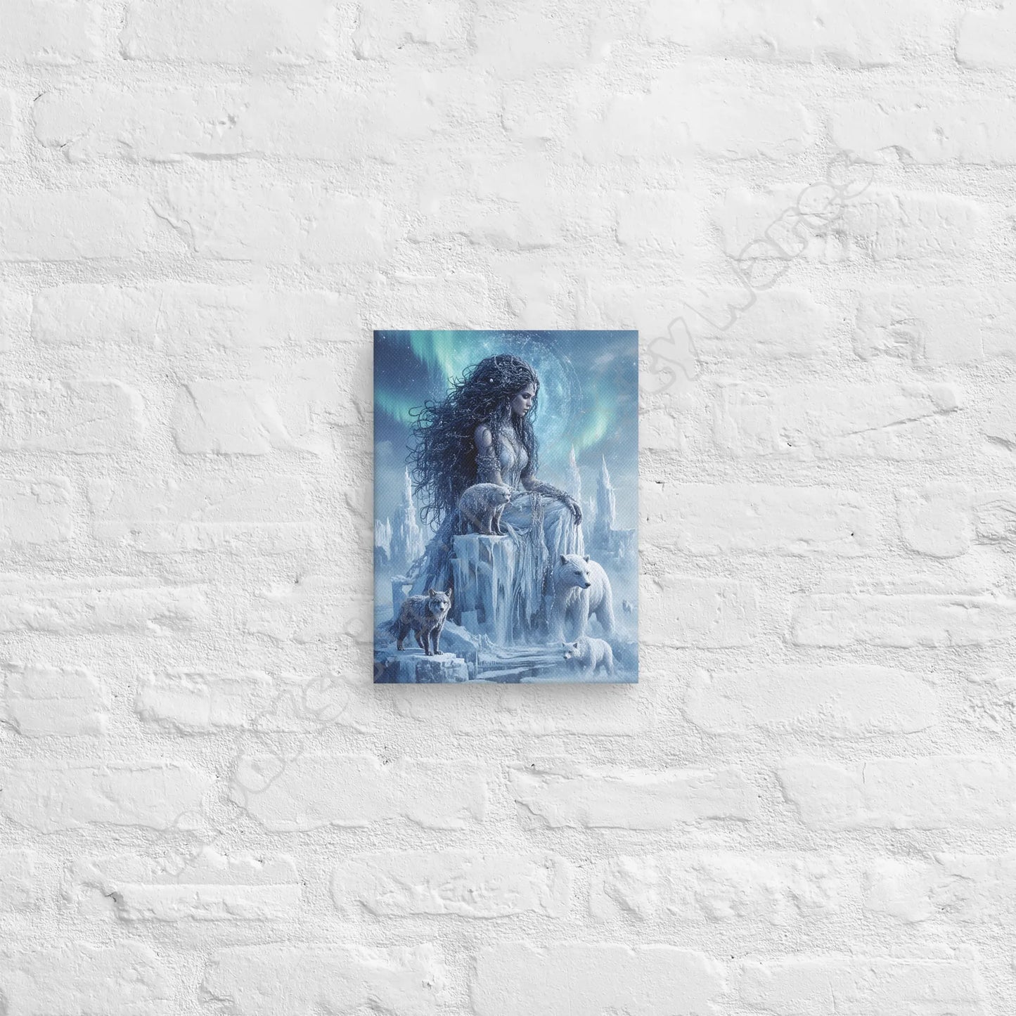 Arctic Goddess canvas wall art