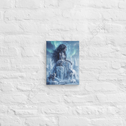 Arctic Goddess canvas wall art