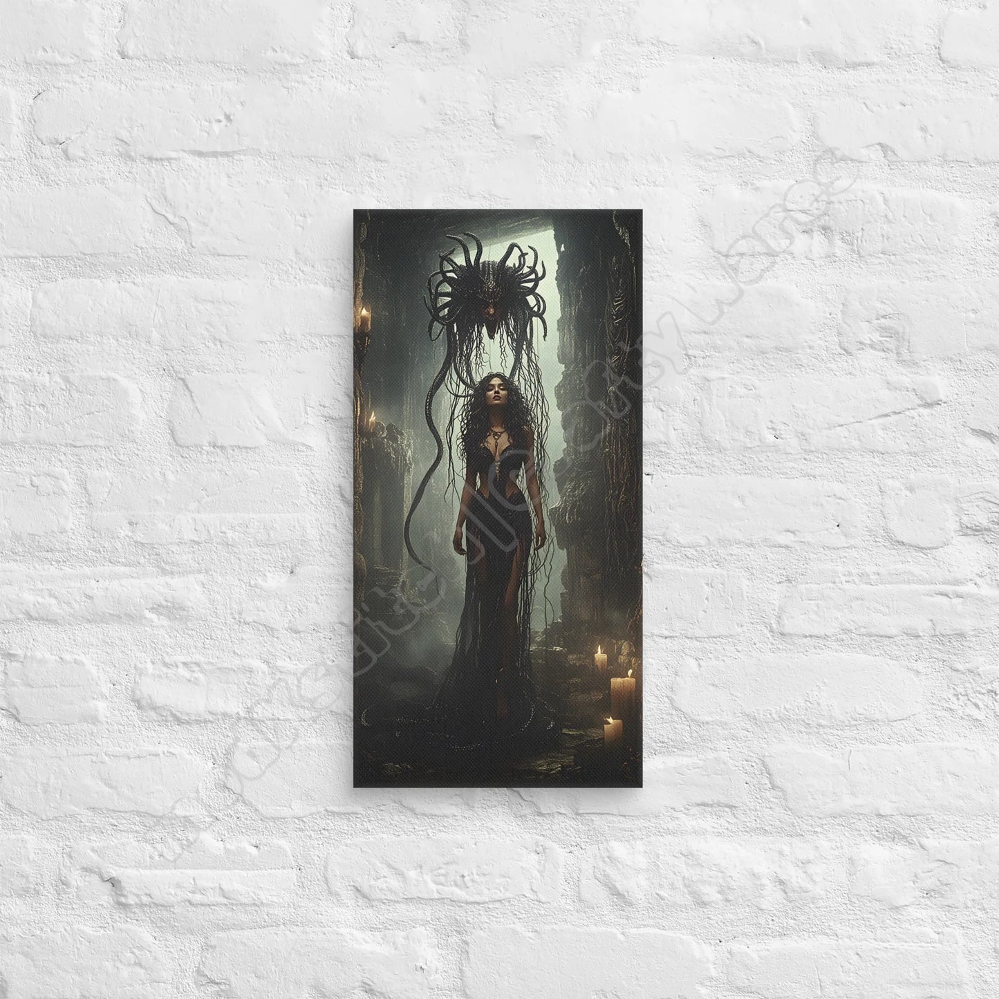 Birth of Medusa canvas wall art