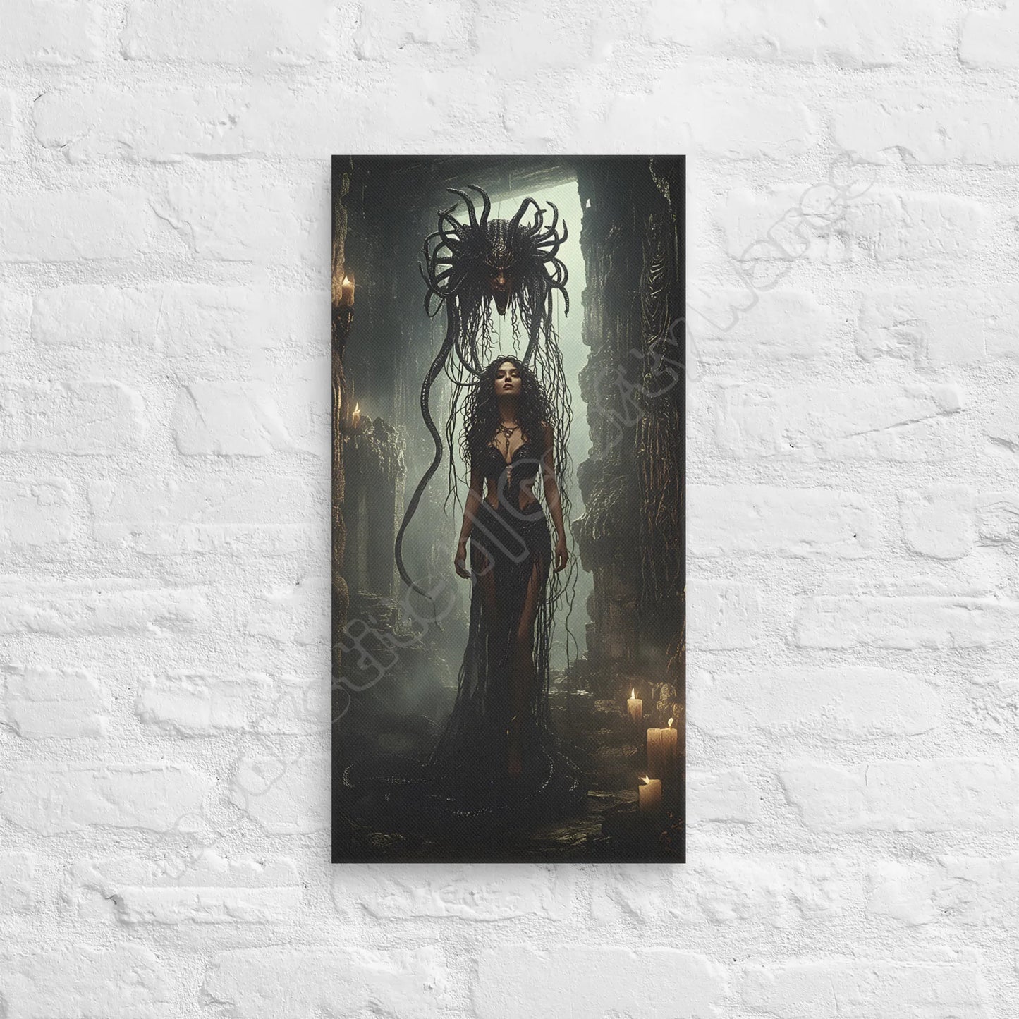 Birth of Medusa canvas wall art