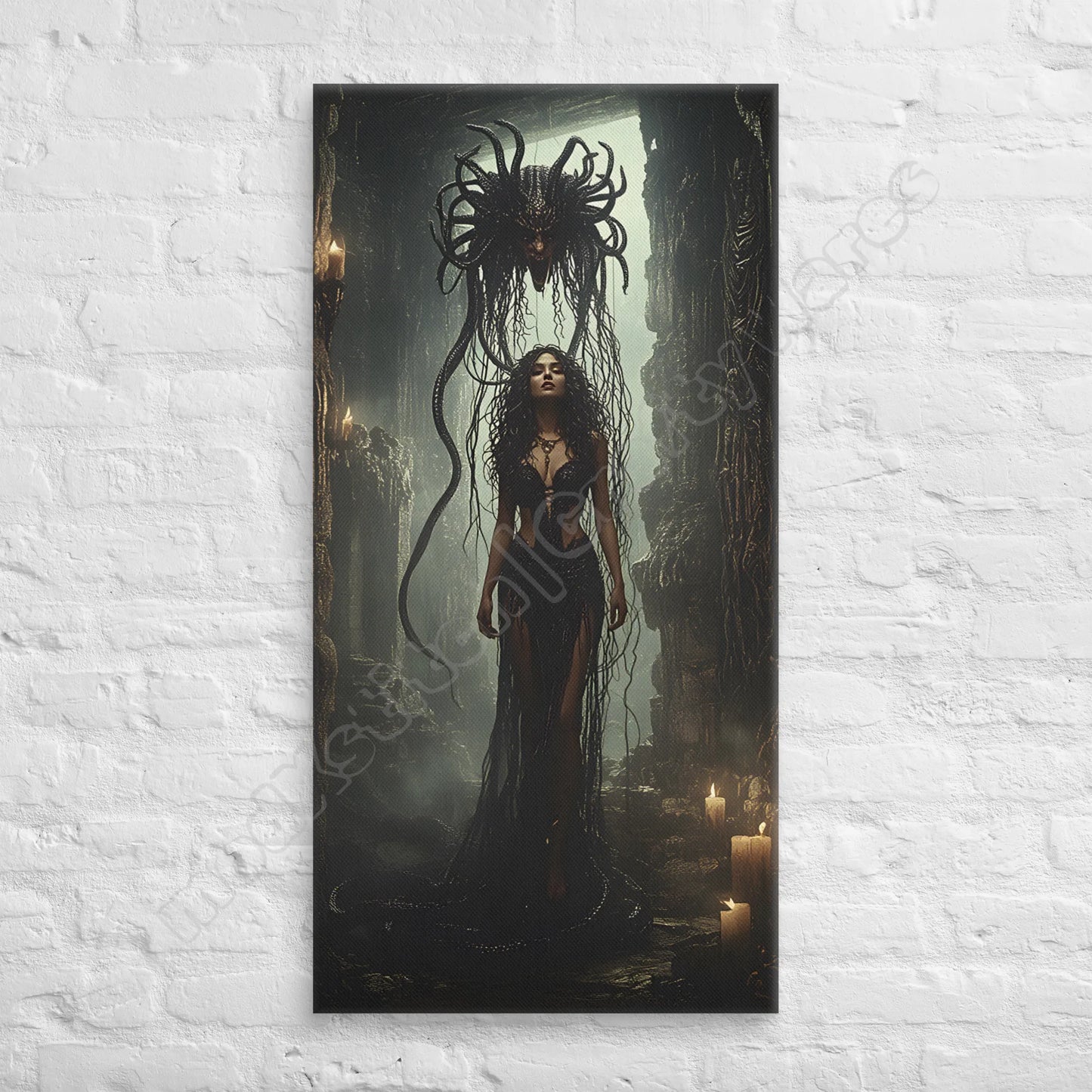Birth of Medusa canvas wall art