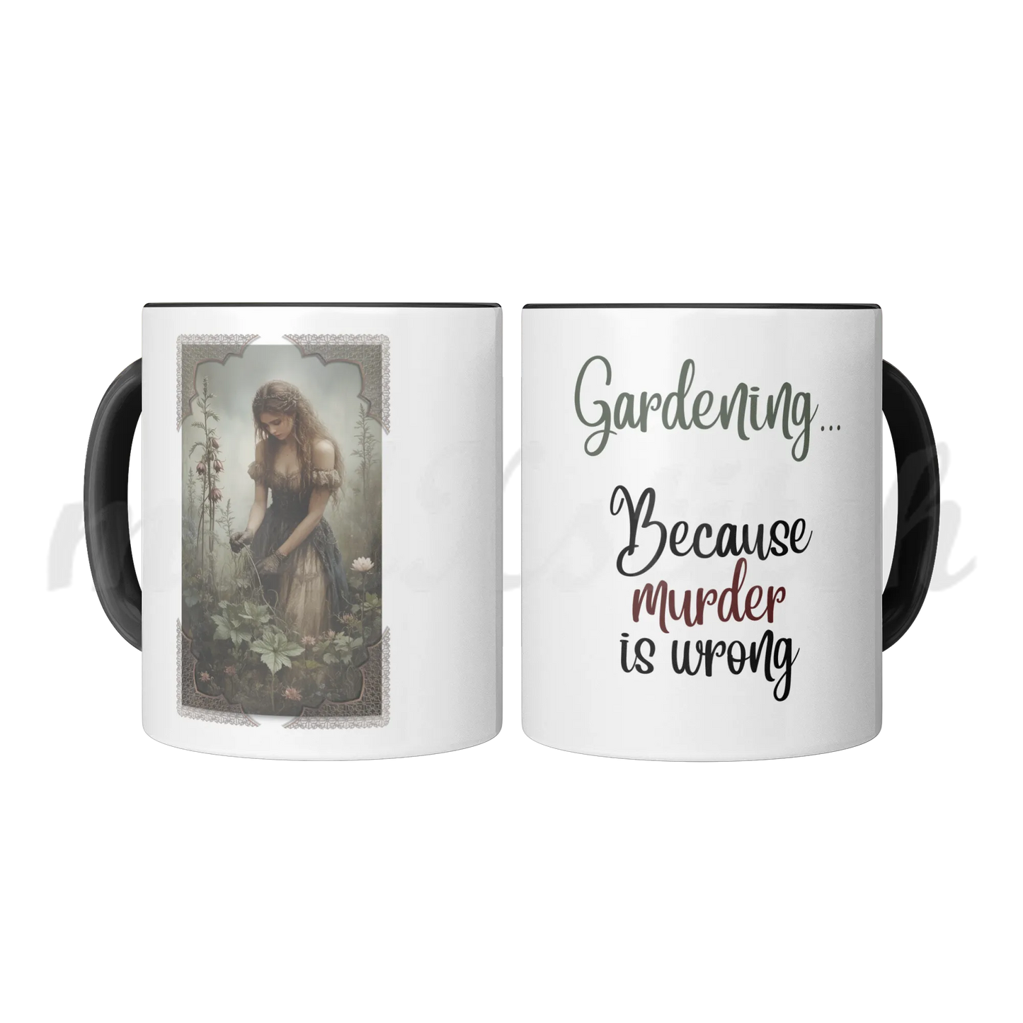 Gardening...  Accent Mug 11oz
