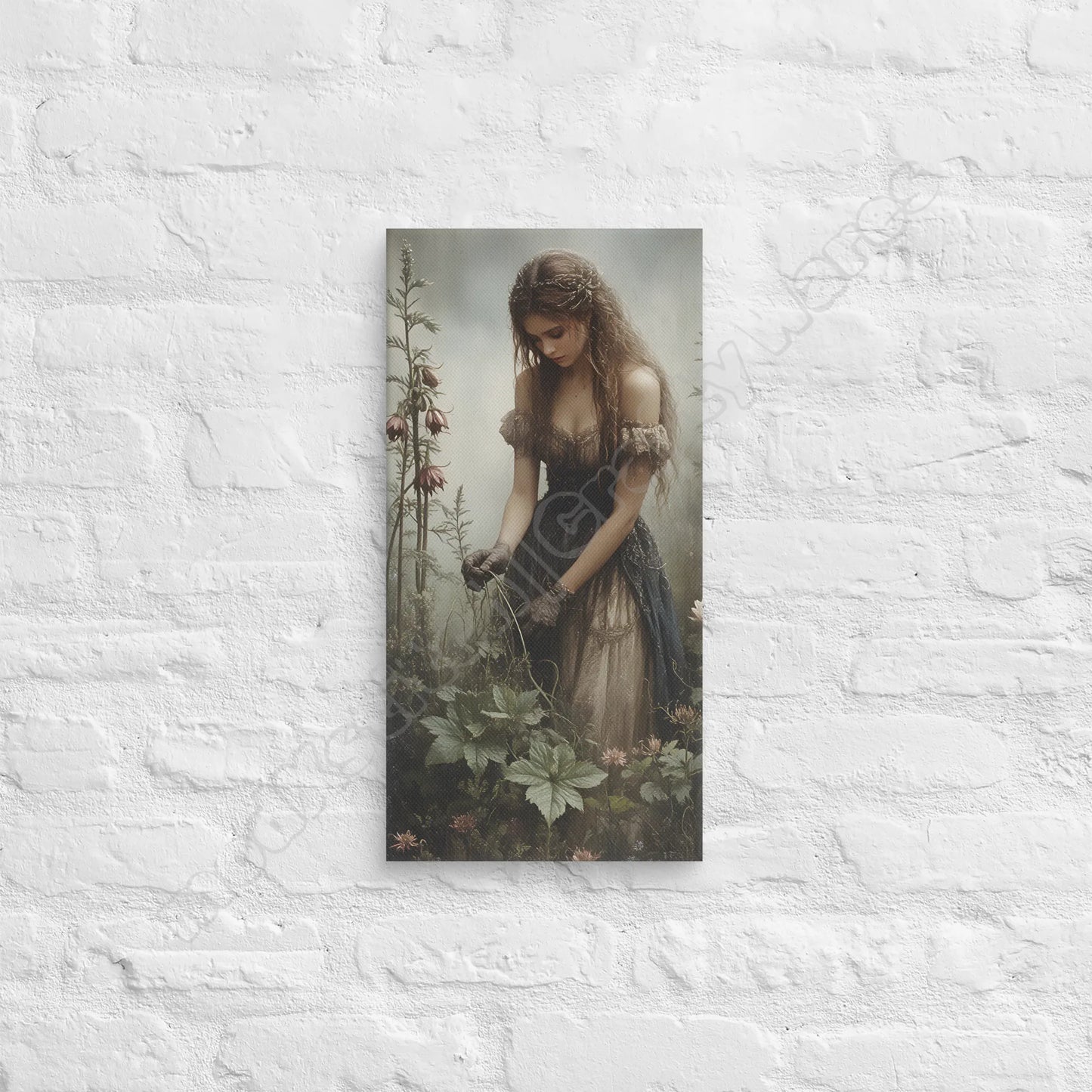 Gardening canvas wall art