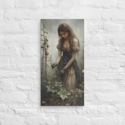 Gardening canvas wall art