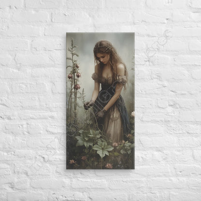 Gardening canvas wall art