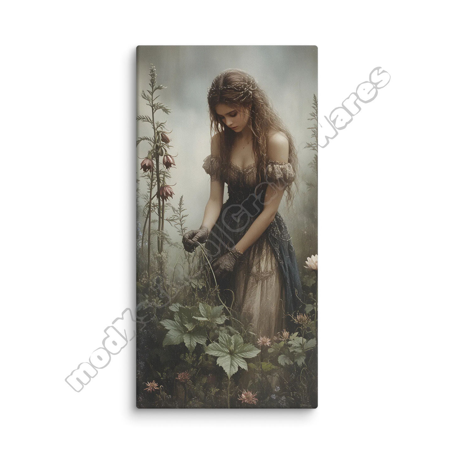 Gardening canvas wall art
