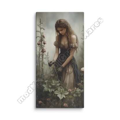 Gardening canvas wall art