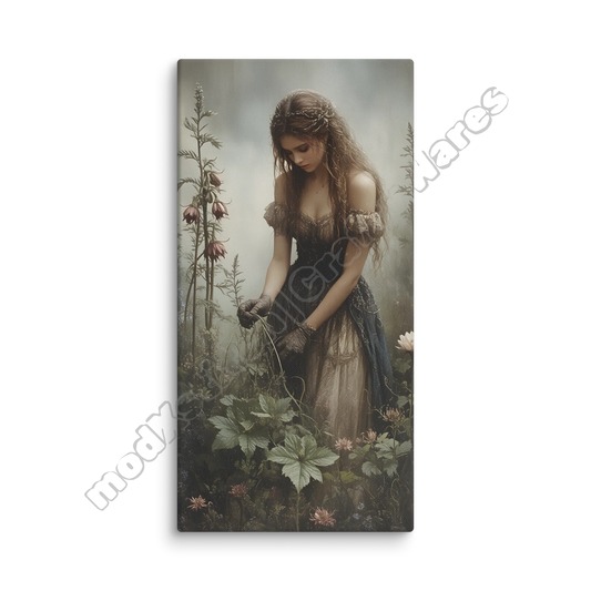 Gardening canvas wall art