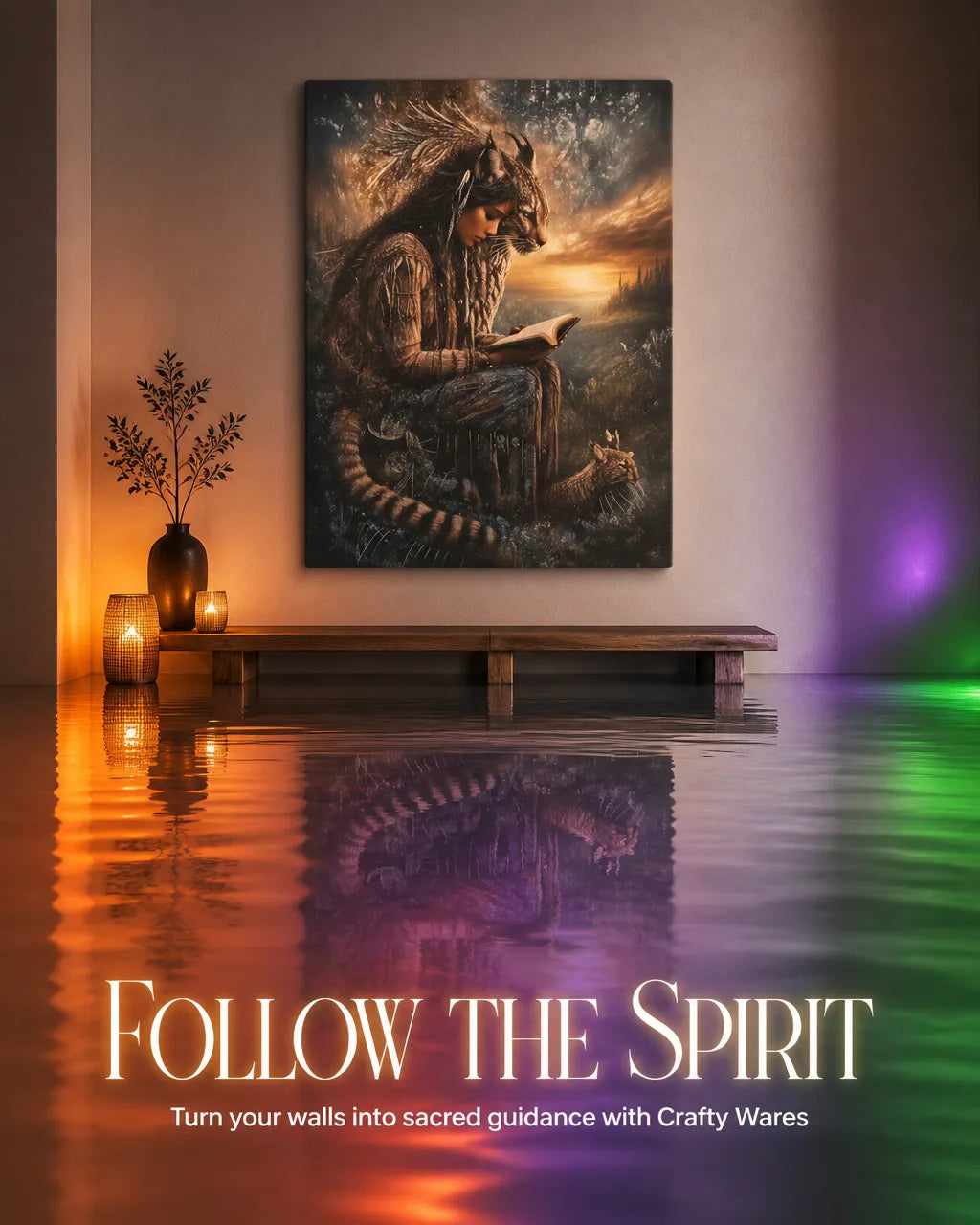 Guiding Spirit canvas wall art