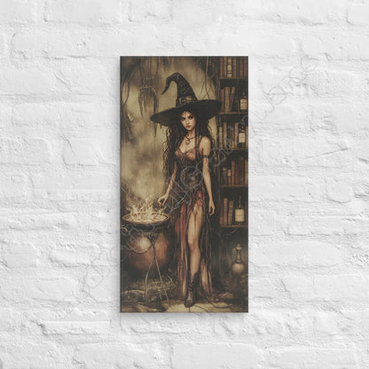 Hexing canvas wall art