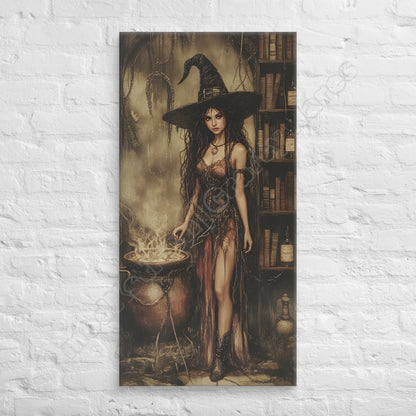 Hexing canvas wall art