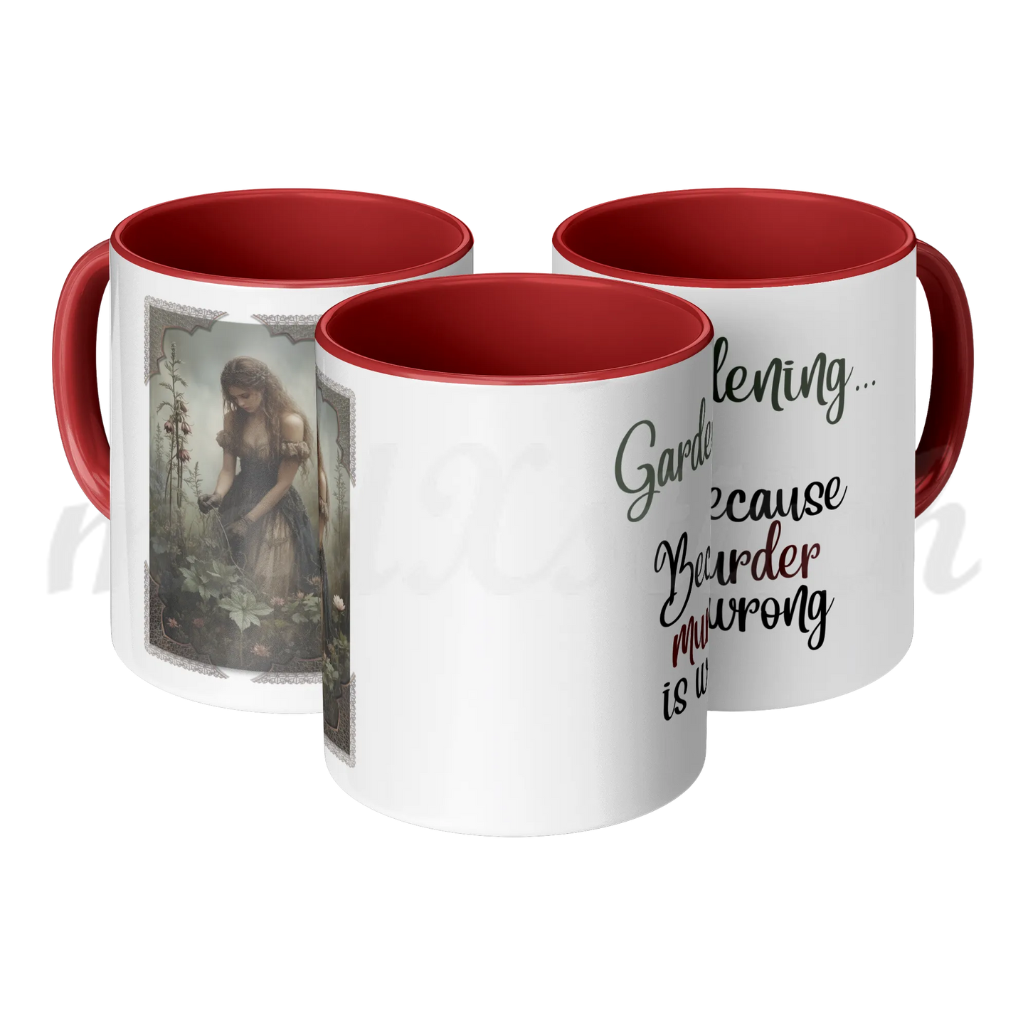 Gardening...  Accent Mug 11oz