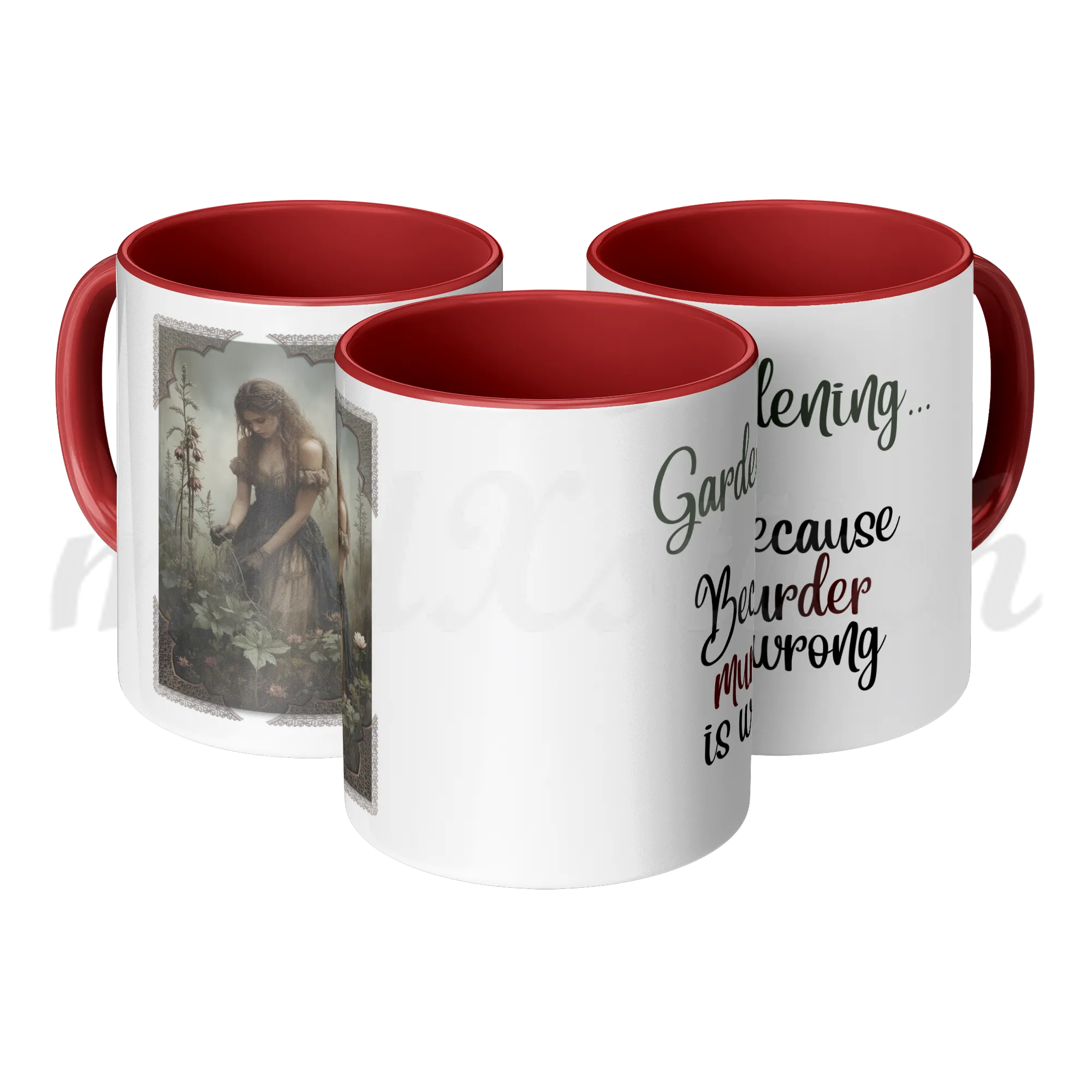 Gardening...  Accent Mug 11oz