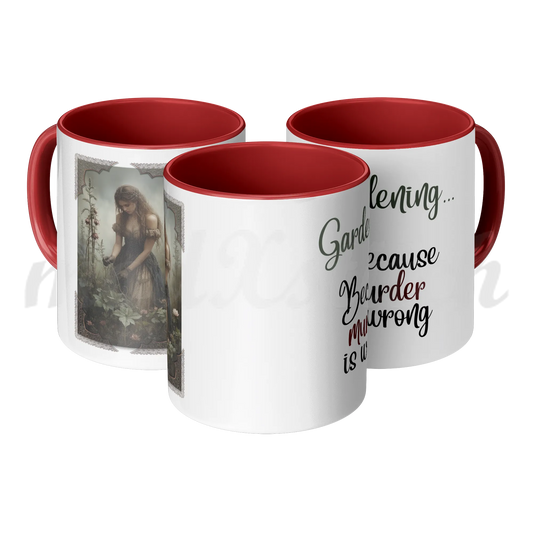 Gardening...  Accent Mug 11oz