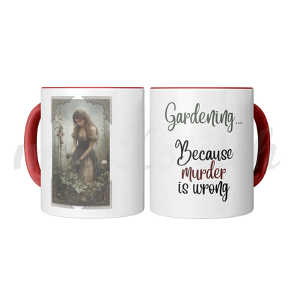 Gardening...  Accent Mug 11oz