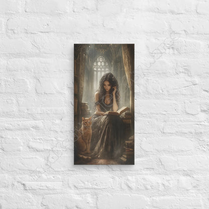 The Old Library canvas wall art