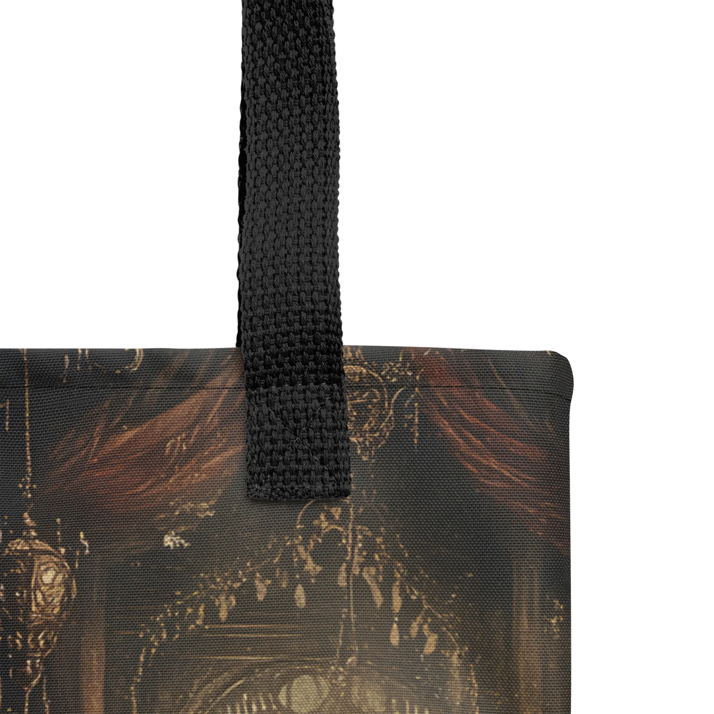 The Librarian tote bag all over print