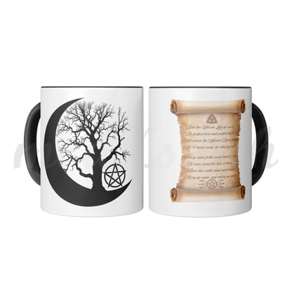 Witch's Moon Accent Mug 11oz