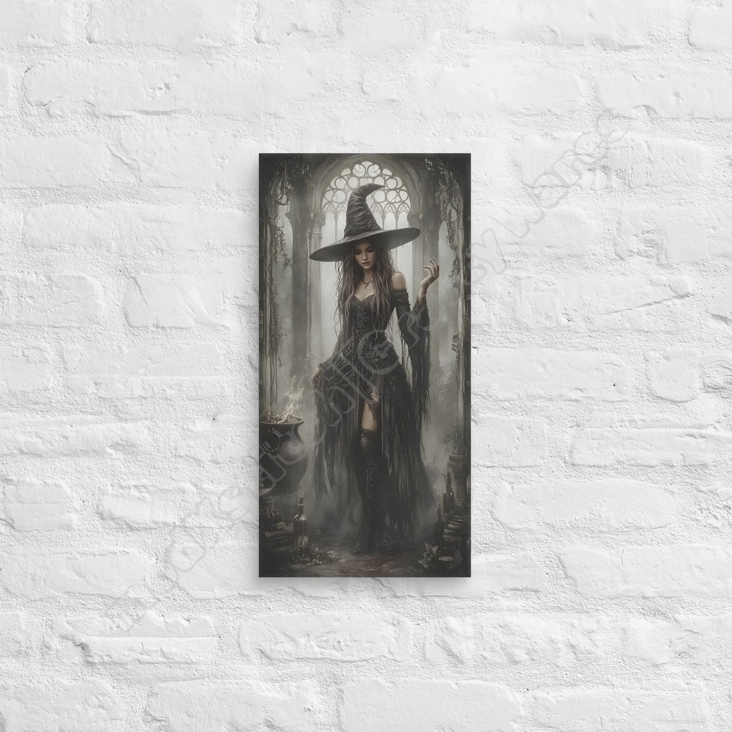 Spellcrafting canvas wall art