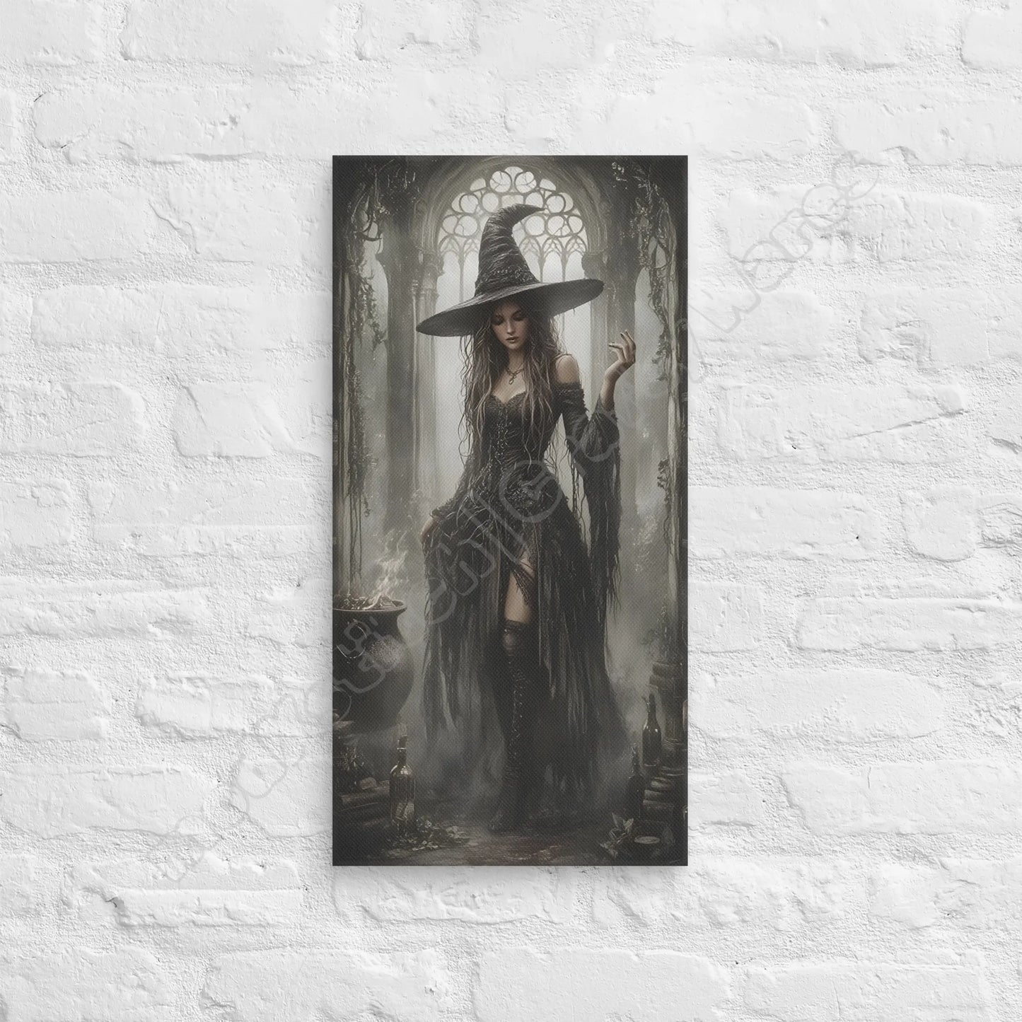 Spellcrafting canvas wall art