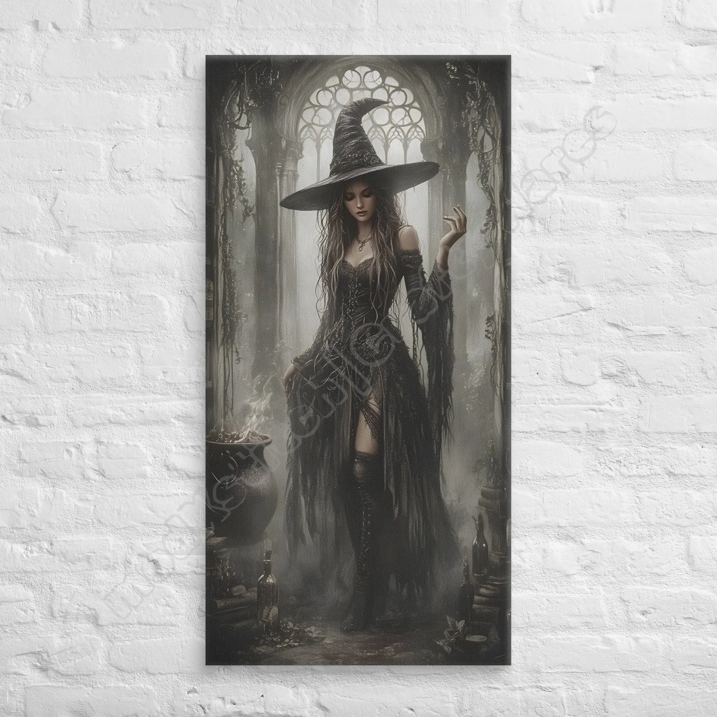 Spellcrafting canvas wall art
