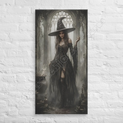 Spellcrafting canvas wall art