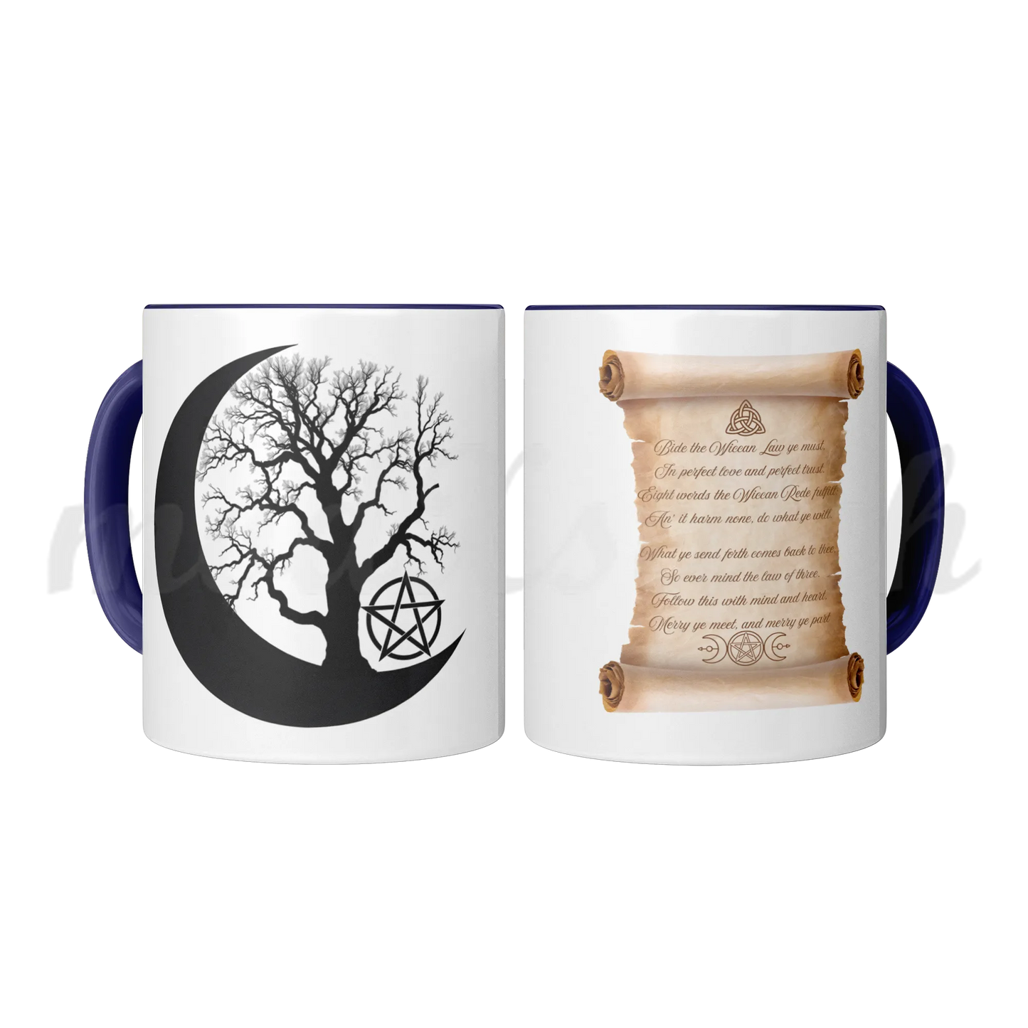 Witch's Moon Accent Mug 11oz