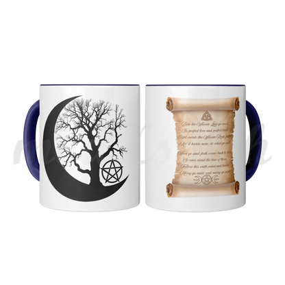 Witch's Moon Accent Mug 11oz