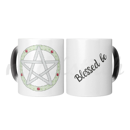 Pentagram Magic Mug 11oz green