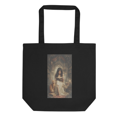 The Librarian tote bag front print