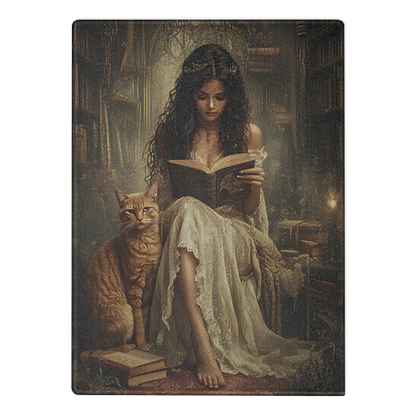 The Librarian glass cutting board